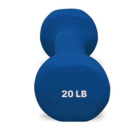 Neoprene Dumbbells (single) 20 lbs - ²DDBLZ - Training Equipment Direct