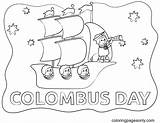 Columbus Day Free Download Coloring Page  Printable Pages sketch template