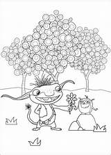 Borgelorp From Wallykazam Coloring Page  Free Printable Pages sketch template