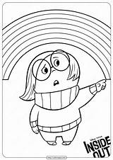 Disney inside out Sadness coloring Pages – Artofit sketch template