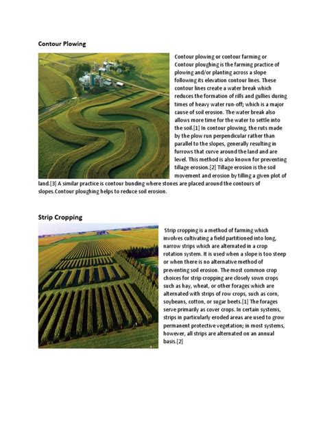 Contour Plowing | PDF | Crop Rotation | Plough