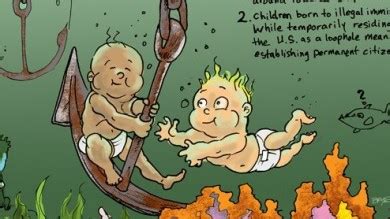 Anchor Babies Definition Cartoon