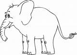 Disegni Di Elefante Da colorare  ColorareCom sketch template