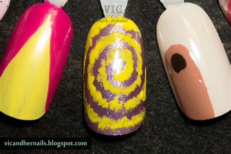 Vic and Her Nails: Super Easy Swirl Nail Art Tutorial