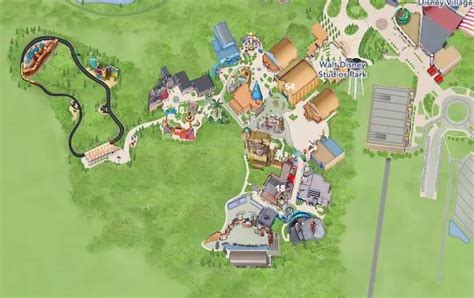 Parc Walt Disney Studios Map and Brochure (2023) | ThemeParkBrochures.net