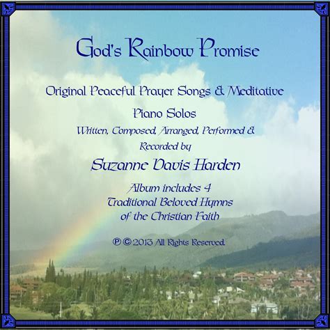 "God's Rainbow Promise"~ Original Peaceful Prayersongs & Meditative ...