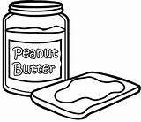 Peanut Butter And Jelly Sandwich Coloring Page sketch template