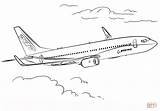 Kolorowanka Boeing 737  Kolorowanki Dla Dzieci Do Druku sketch template