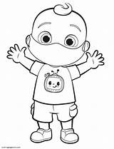 Johnny In Mask Coloring Page  Free Printable Pages sketch template
