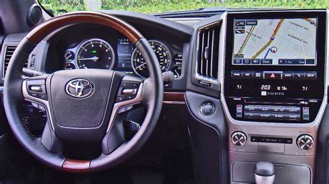 2016 Toyota Land Cruiser INTERIOR - YouTube