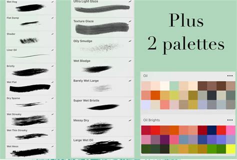 30+ Oil Pastel Brushes - Free & Premium Download