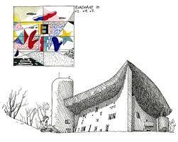 Resultado de imagen para croquis le corbusier Architecture Journal, Architecture Drawing ...