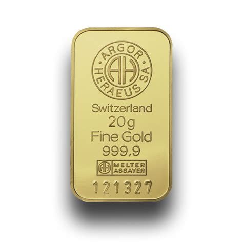 20 g, Gold bar; 999.9 Fine, AH - Moro Bitcoin