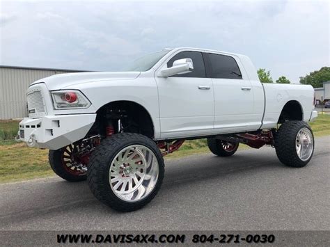 2017 RAM 2500 Mega Cab Lifted Laramie 4x4 Diesel Pickup