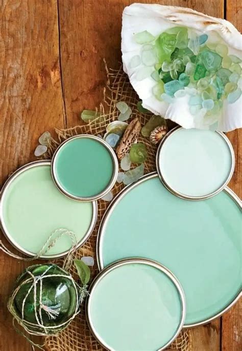 Coastal Paint Color Schemes Inspired from the Beach