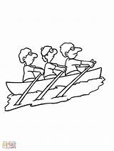 Row Boat Coloring Page At Getcoloringscom Free Printable Colorings Images sketch template