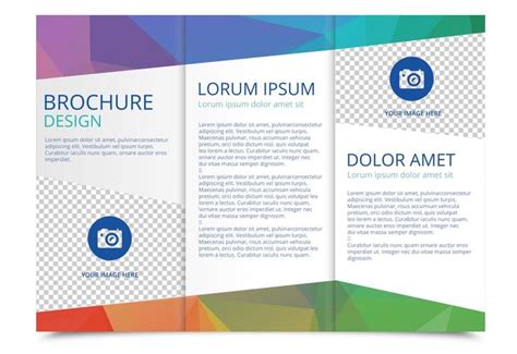 Free Blank Tri Fold Brochure Templates | TUTORE.ORG - Master of Documents