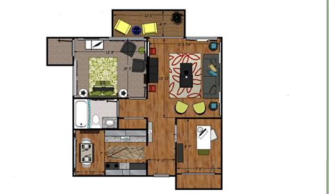 13 Mile Floor Plan | Urbane Apartments | Flickr