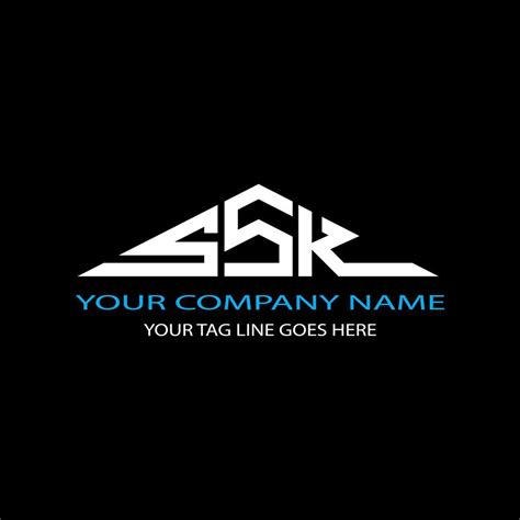 SSK letter logo creative design with vector graphic 8467599 Vector Art ...