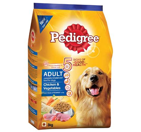 Pedigree Adult Dog Food Chicken & Vegetables 3Kg | Driftbasket