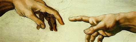 The Creation Of Adam Hands Michelangelo