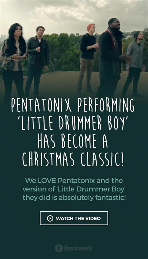 Pentatonix Performing ‘Little Drummer Boy’ has Become a Christmas ...