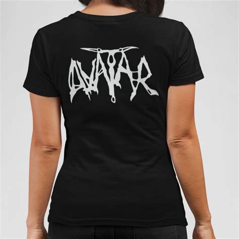 Avatar Band T-Shirt, Avatar Logo Black Tee Shirt, Black Metal, Melodic ...