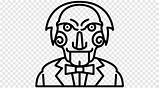 Saw Puppet Coloring Pages sketch template