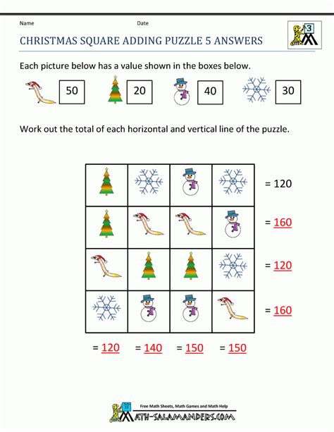 20 Math Puzzles To Engage Your Students | Prodigy - Printable Algebra Puzzles | Printable ...