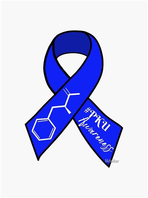 "PKU Awareness" Sticker for Sale by lildeller | Redbubble