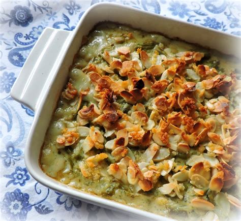 Green Bean & Almond Casserole | The English Kitchen