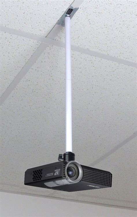 ALZO Suspended Drop Ceiling Video Pico Mini Projector Mount - Walmart.com