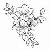 Floral coloring Pages Background Flower Book  sketch template