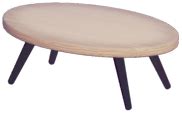 Oval Pale Wood Coffee Table - Dreamlight Valley Wiki
