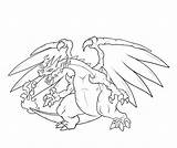 Pokemon Mega Charizard X Coloring Pages  Coloring Cool sketch template