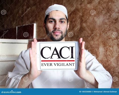 CACI International Company Logo Editorial Image - Image of editorial, federal: 100336880