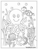 Dive Into Imagination With Coloring Pages Under The Sea sketch template