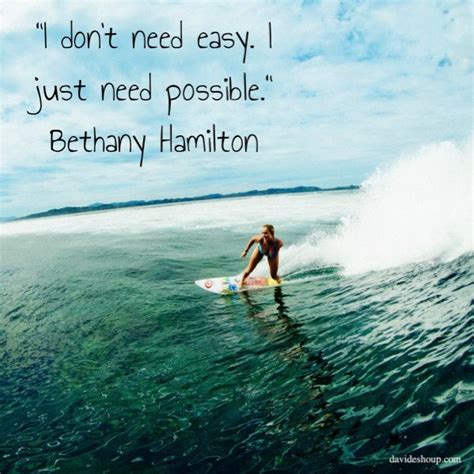 David Shoup | Bethany hamilton quotes, Bethany hamilton, Soul surfer quotes