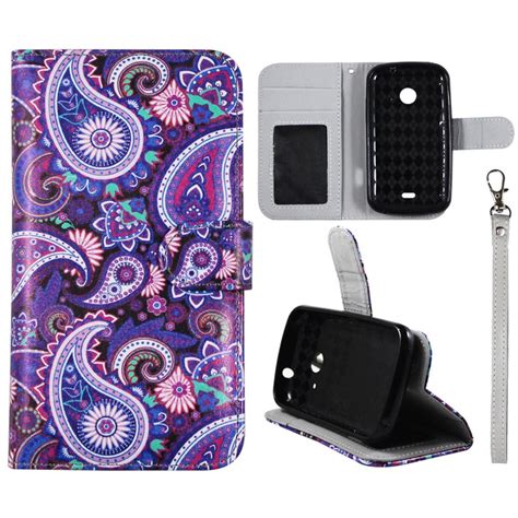 Wallet Leather For zte zinger phone case hard cases design cell phone cover Glob | eBay