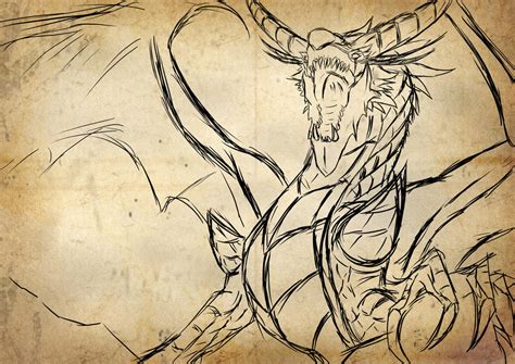 Dragon anatomy-conceptual sketch by Irethis on DeviantArt