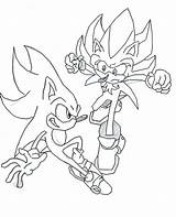 Super Sonic Coloring Pages Printable sketch template