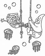 Spongebob Squarepants Coloring Pages Free Printable sketch template