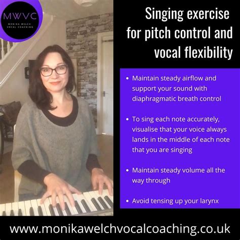 Singing exercise for pitch control vocal warm up to help you improve note accuracy – Artofit