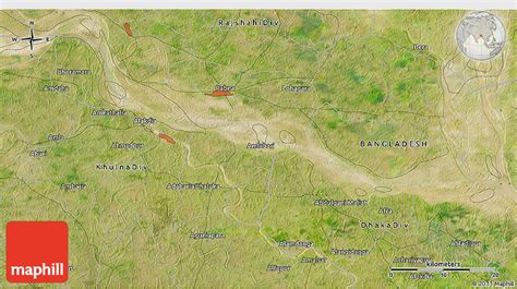 Satellite 3D Map of Haripur