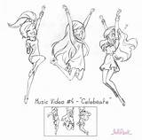 Lolirock Coloring Sheet  Games 21 sketch template