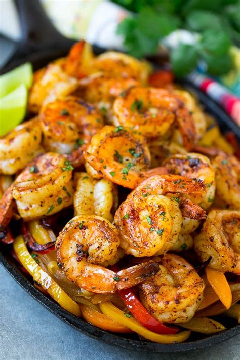 Shrimp Fajitas - Dinner at the Zoo