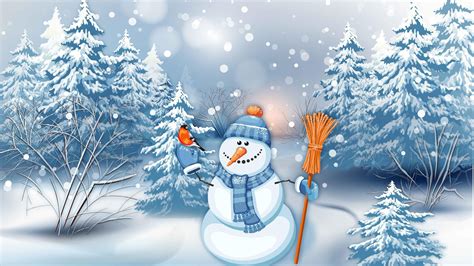 Winter Snowman 4K Wallpapers - Top Free Winter Snowman 4K Backgrounds ...