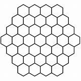Hexagon Honeycomb Tessellation coloring page  ColouringPages sketch template