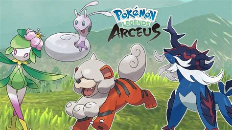 Pokemon Legends: Arceus: All Hisuian Forms, their stats, & new Pokemon ...