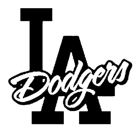 Los Angles Dodgers decal free shipping